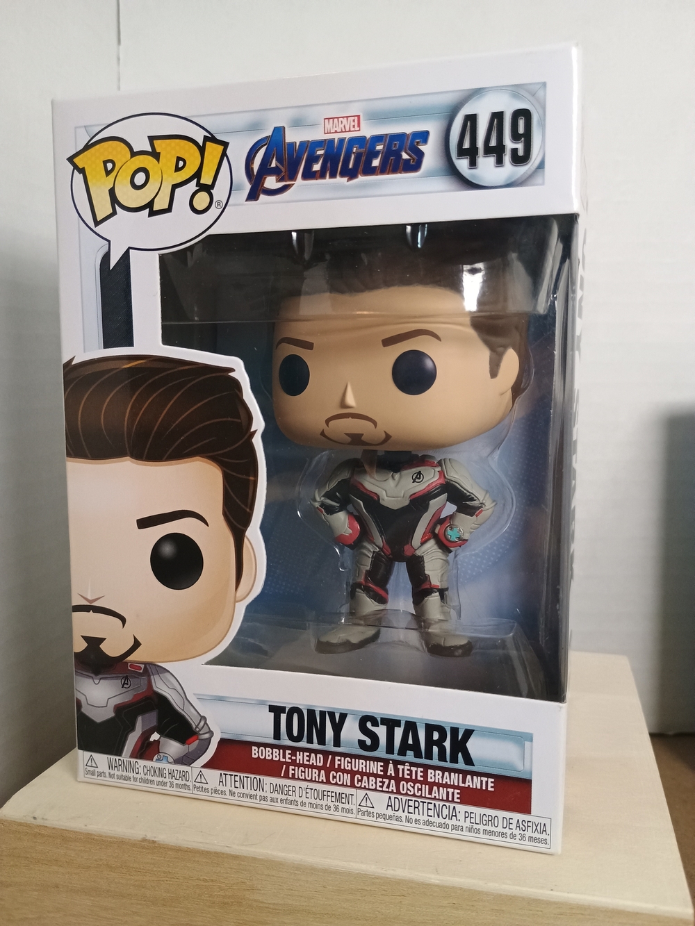 Funko Tony Stark #449 Marvel Pop! Vinyl Figure